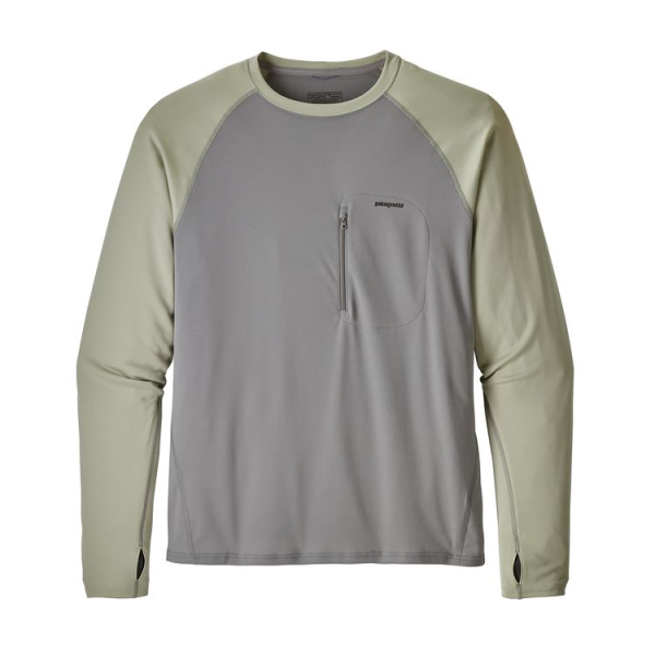 Patagonia Sunshade Crew Feather Grey with Desert Sage Patagonia Sunshade Crew Feather Grey with Desert Sage