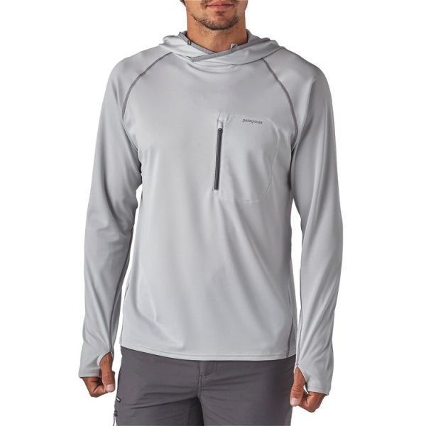 Patagonia Sunshade Technical Hoody Tailored Grey Front Patagonia Sunshade Technical Hoody Tailored Grey Front