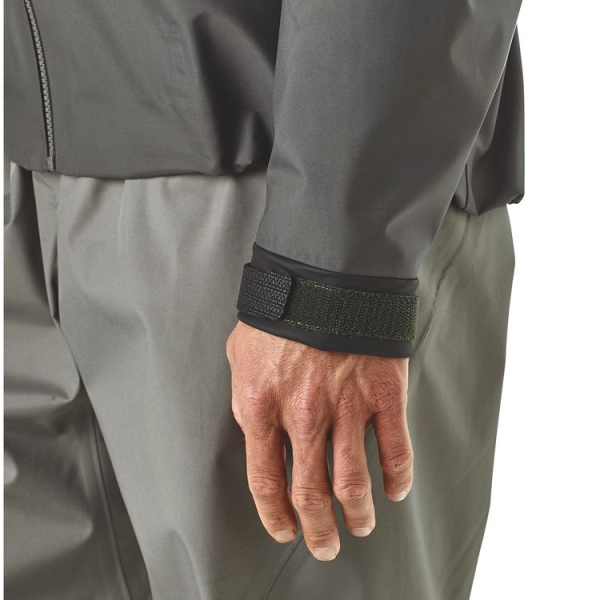 Patagonia River Salt Jacket Forge Grey Cuff Patagonia River Salt Jacket Forge Grey Cuff