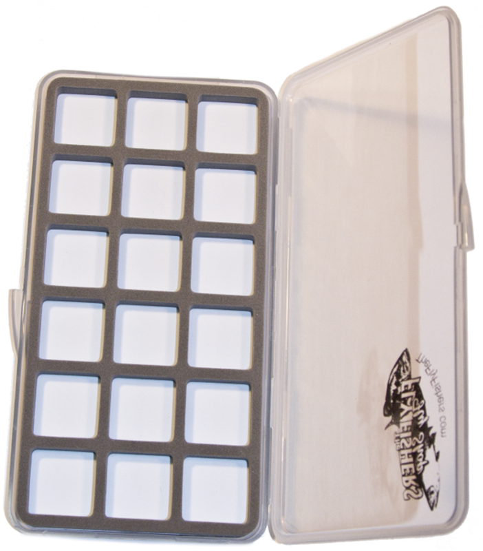 The Fly Fishers Slim 18 Magnetic Compartment Fly Box