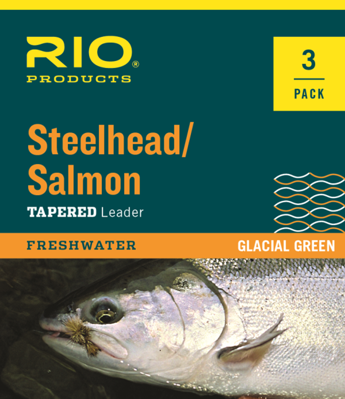 RIO 9' Steelhead/Salmon Knotless Fly Leader - 3 Pack