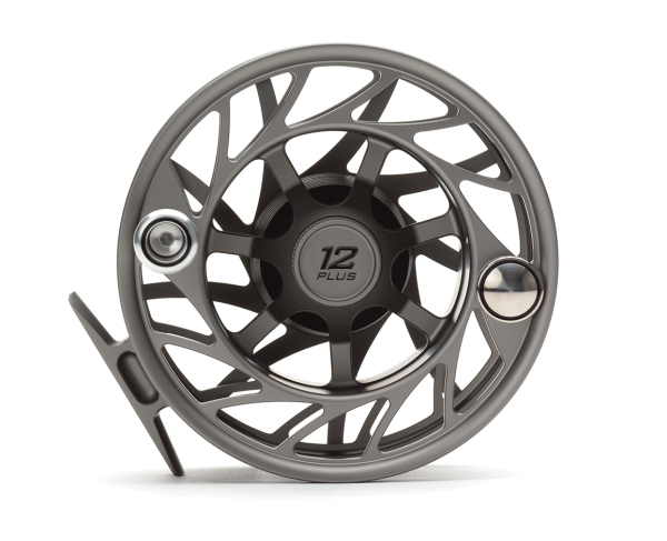 Hatch 12 Plus Finatic Gen 2 Fly Reel Gray Black Hatch 12 Plus Finatic Gen 2 Fly Reel Gray Black