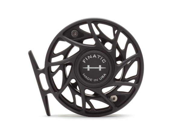 Hatch 5 Plus Finatic Gen 2 Fly Reel Black Silver Hatch 5 Plus Finatic Gen 2 Fly Reel Black Silver