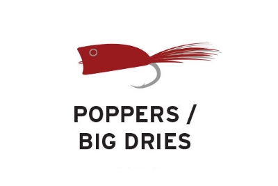 This fly line will easily turn over poppers and big dry flies. Scientific Anglers Wavelength Grand Slam Fly Line for Poppers & Big Dries