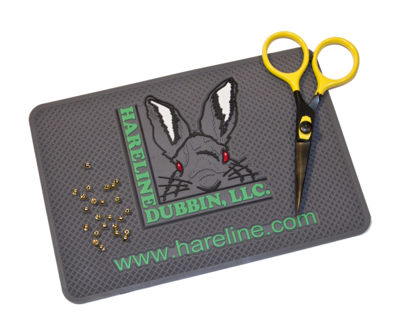 Fly Tying HARELINE MEGA TYING SILICONE HOOK /& BEAD PAD