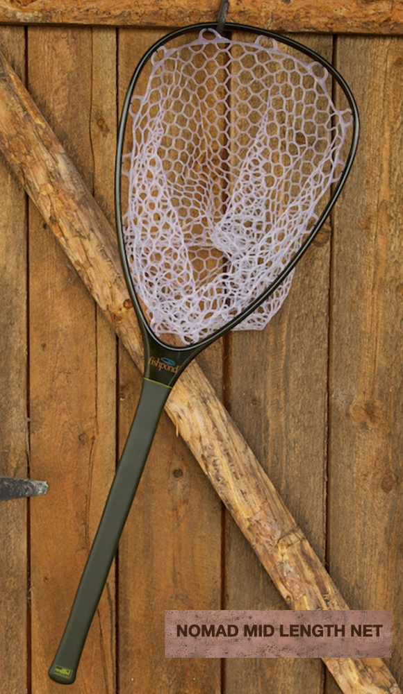 Fishpond Nomad Mid-Length Net, Fishpond Fly Fishing Nets, Best Fly Fishing  Nets, The Fly Fishers