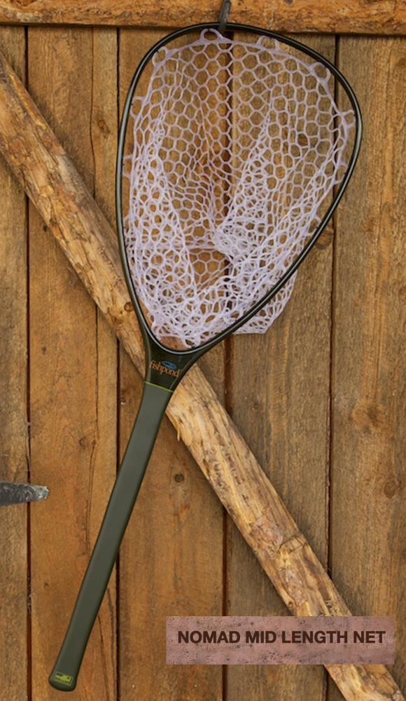 Fishpond Nomad Mid-Length Net, Fishpond Fly Fishing Nets, Best Fly  Fishing Nets, The Fly Fishers