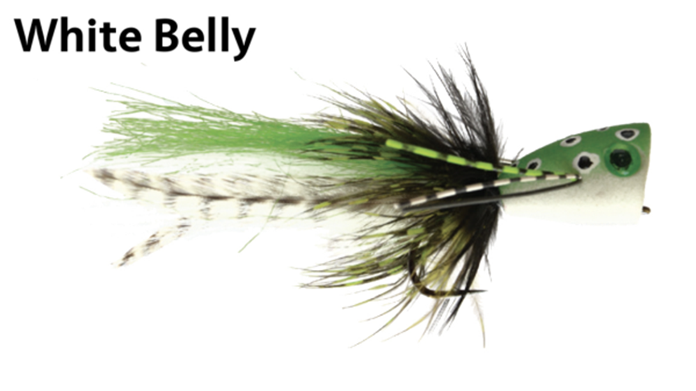 J's Psychoactive Frog Popper Fly, Buy Bass Fly Fishing Poppers Online At  The Fly Fishers