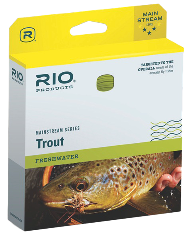 RIO Mainstream Trout Fly Line, Best Price Fly Fishing Lines, Trout Fly  Line Beginner