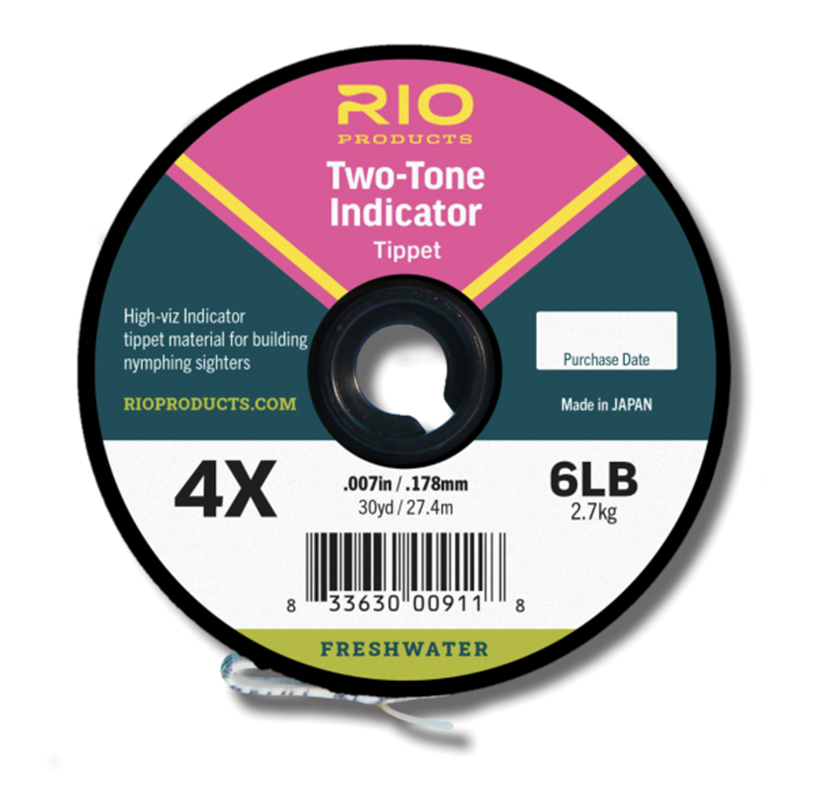 RIO 2-Tone Indicator Tippet, Buy RIO Euro Nymphing Tippet Online At The Fly  Fishers