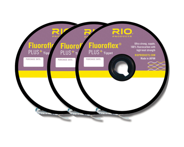 RIO Fluoroflex Plus Tippet 3 Pack RIO Fluoroflex Plus Tippet 3 Pack