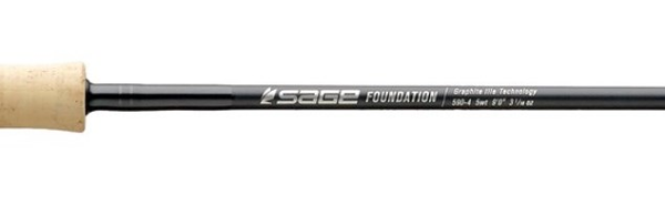 Sage Foundation Fly Rod, designed with Graphite IIIe technology for superior casting power and precision.