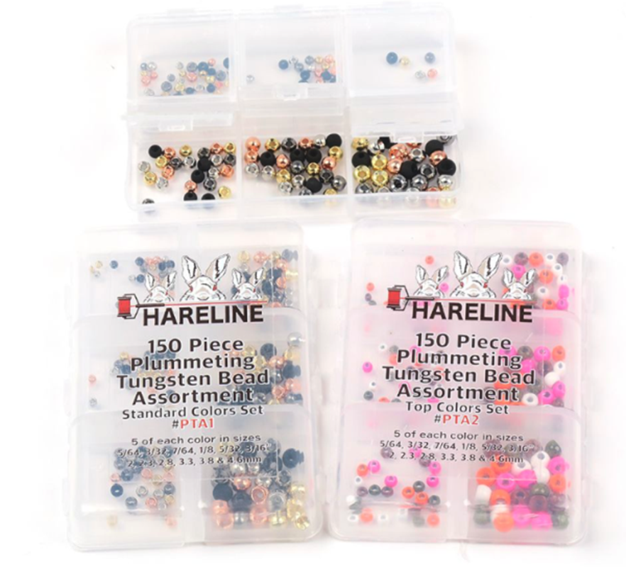 150pc Plummeting Tungsten Bead Assortment