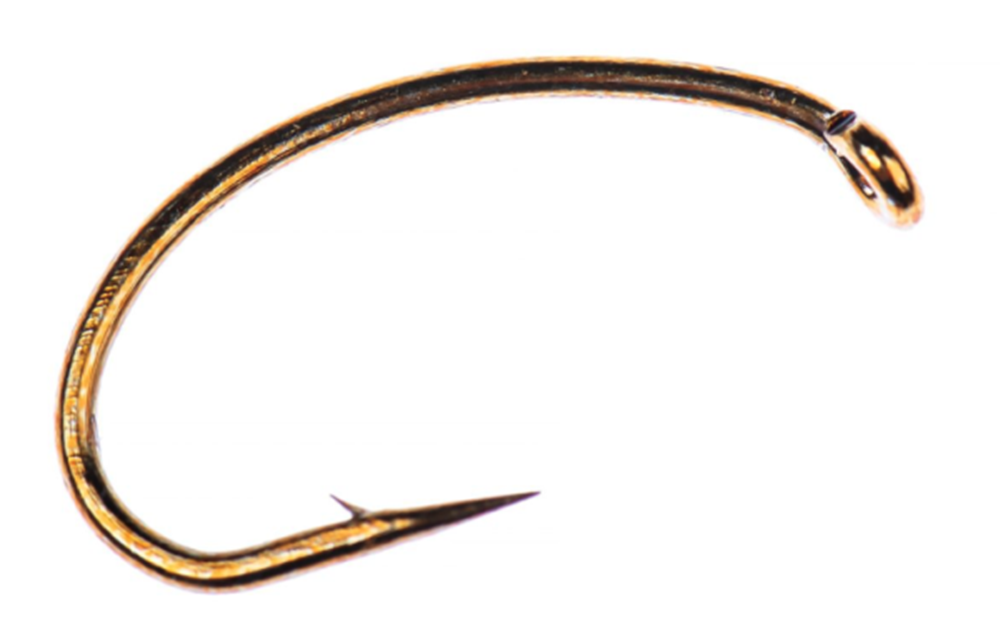 best fly fishing hook Dr.Fish 100pcs Gold/Silver Tying #12-#22 Golden / #20 The 4660 is a standard wire bronze jig hook with a 90 degree leg and a flat eye 10 Best Trout Flies For