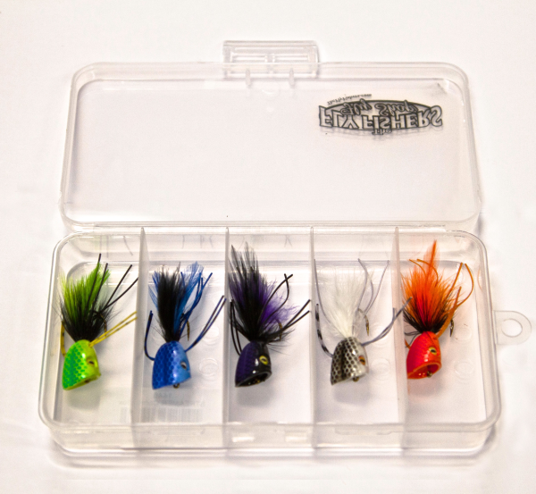 Surface Seducer Double Barrel Bass Bug Popper Assortment