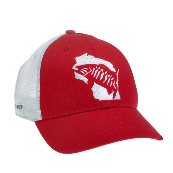 Rep Your Water Hat - Smallmouth Bass Wisconsin Rep Your Water Hat - Smallmouth Bass Wisconsin