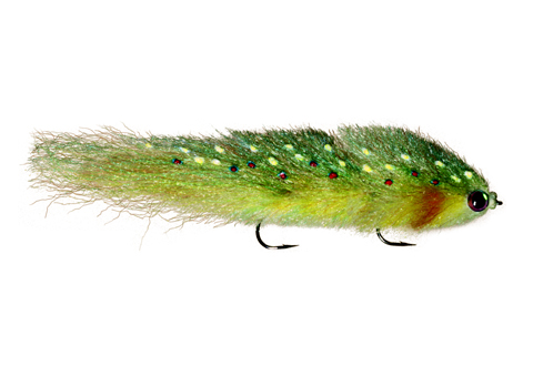 Dirty Little Secret Dark Green Musky Fly