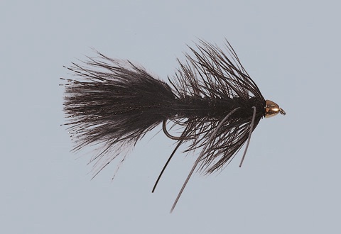 Conehead Rubber Leg Bugger Olive Fly Fishing Flies Bass, Trout, Salmon x 6 