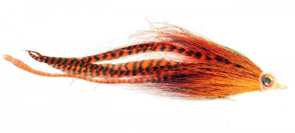 Devils Tickler Pike Fly Orange