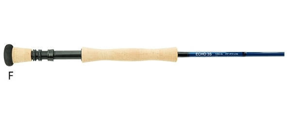 Grip F Echo 3 Fly Rod Grip F