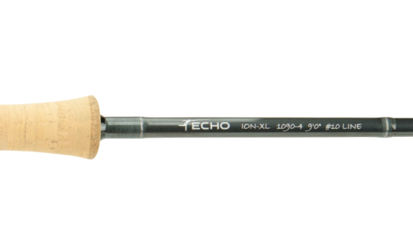 Echo Ion XL fly rod, engineered for exceptional casting distance and accuracy.