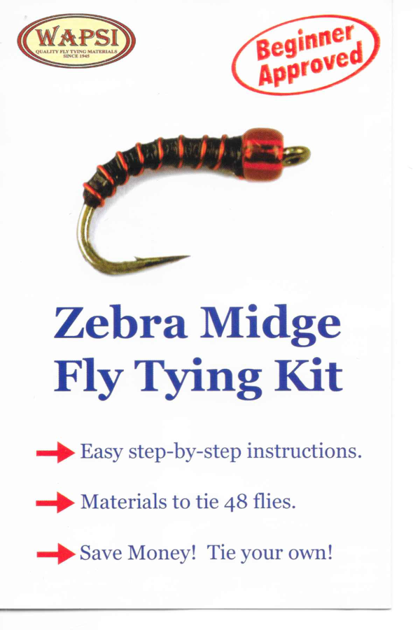 Wapsi Zebra Midge Fly Tying Kit