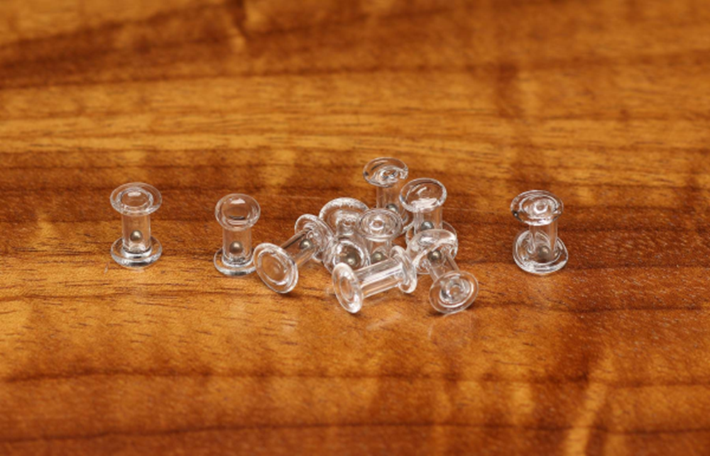 Hareline Flat End Eye Glass Rattles Fly Tying Glass Rattles