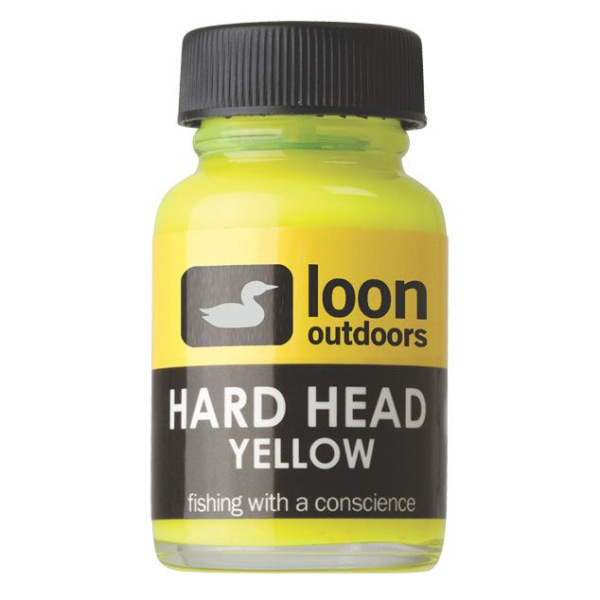 Loon Hard Head For Sale Online Fly Tying Glue Cement Loon Outdoors Tying Flies Loon Hard Head Yellow