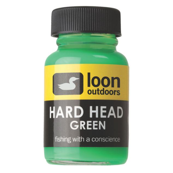 Loon Hard Head For Sale Online Fly Tying Glue Cement Loon Outdoors Tying Flies Loon Hard Head Green