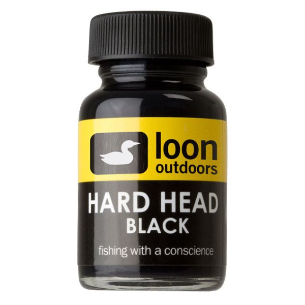 Loon Hard Head For Sale Online Fly Tying Glue Cement Loon Outdoors Tying Flies Loon Hard Head Black
