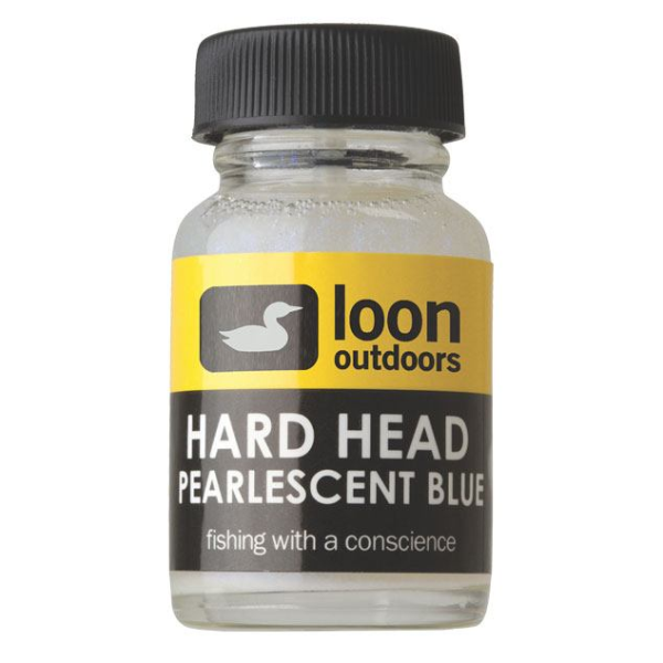 Loon Hard Head For Sale Online Fly Tying Glue Cement Loon Outdoors Tying Flies Loon Hard Head Pearlescent Blue