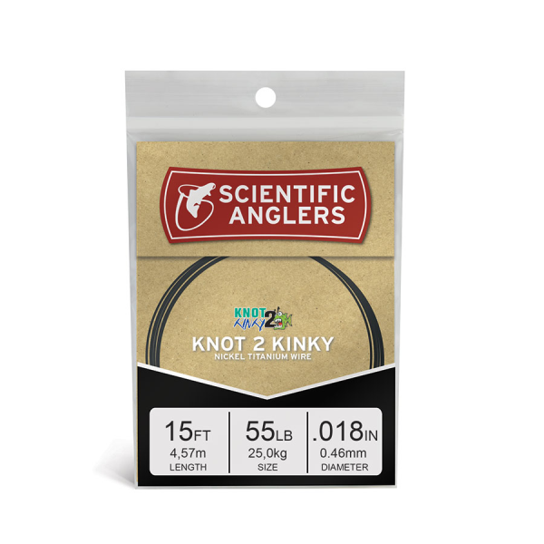 Scientific Anglers Knot 2 Kinky Wire For Sale Online Buy Musky Fly Fishing Bite Material Scientific Anglers Knot 2 Kinky Wire
