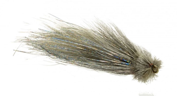 Merlins Beard Musky Fly Gray White