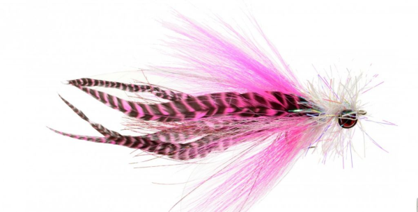 Musky Mayhem Musky Fly Pink/White