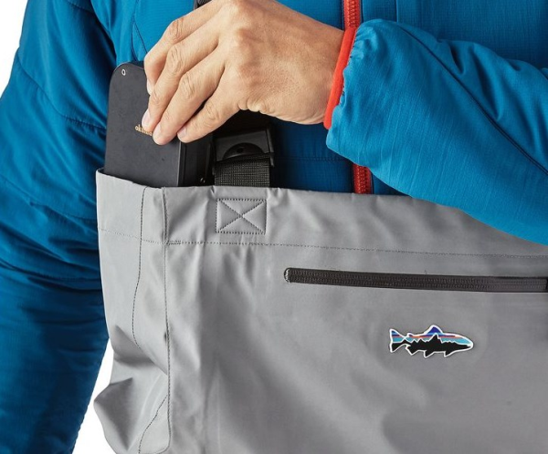 Features easy storage for your smartphone. Patagonia Rio Gallegos Fly Fishing Waders