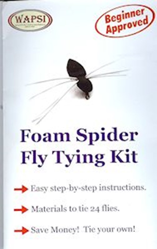 Foam Spider Fly Tying Kit