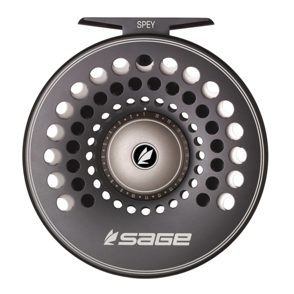 Sage SPEY Fly Reel Stealth/Silver Sage SPEY Fly Reel Stealth/Silver