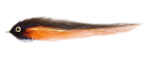 EP Pike/Offshore Black/Orange 4/0 Fly for Pike Musky & Bass