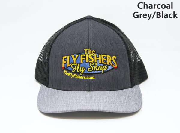 The Fly Fishers Shop Logo Trucker Hat Charcoal Grey/Black The Fly Fishers Shop Logo Trucker Hat Charcoal Grey/Black