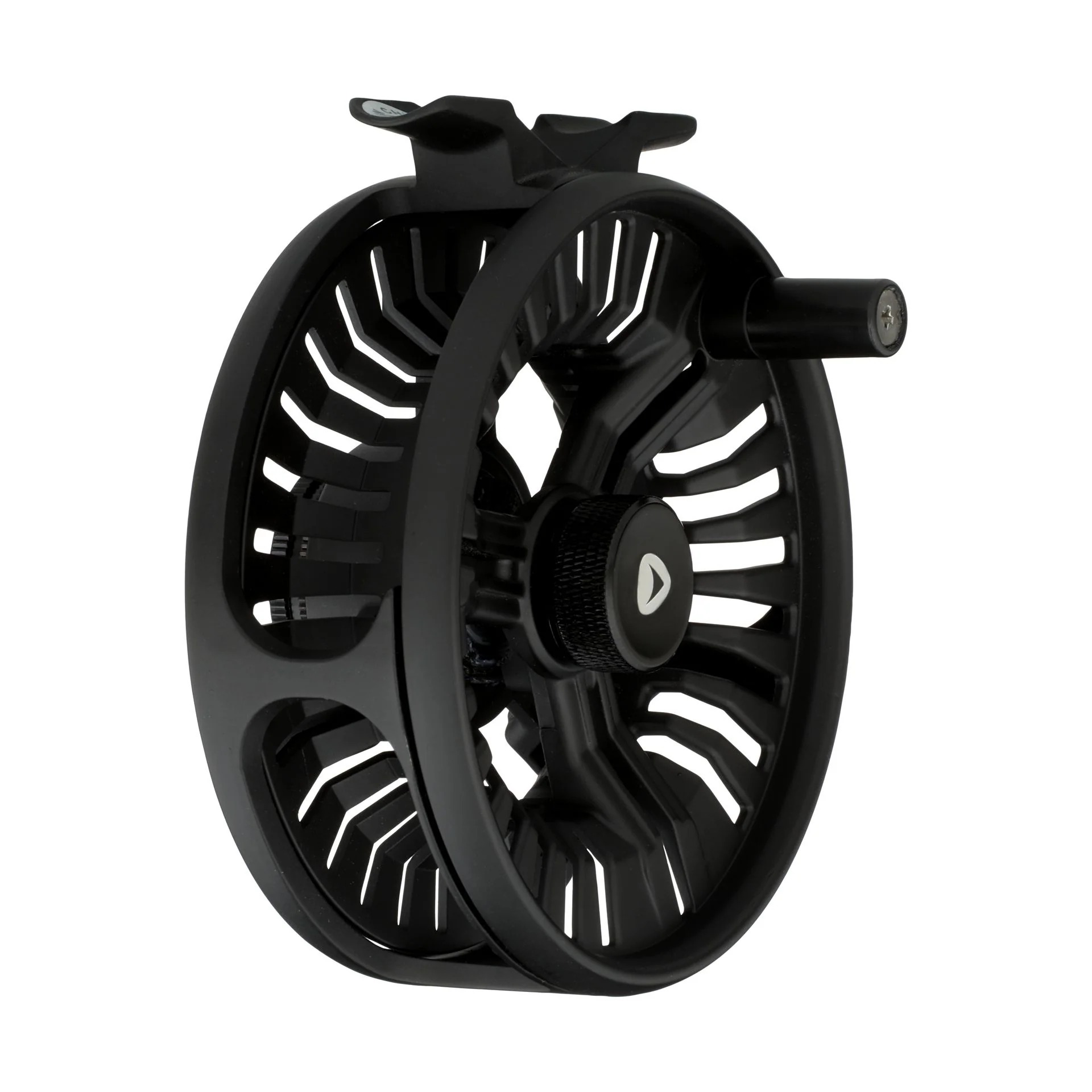Greys Cruise fly reel angled perspective die cast aluminum large arbor fly reel