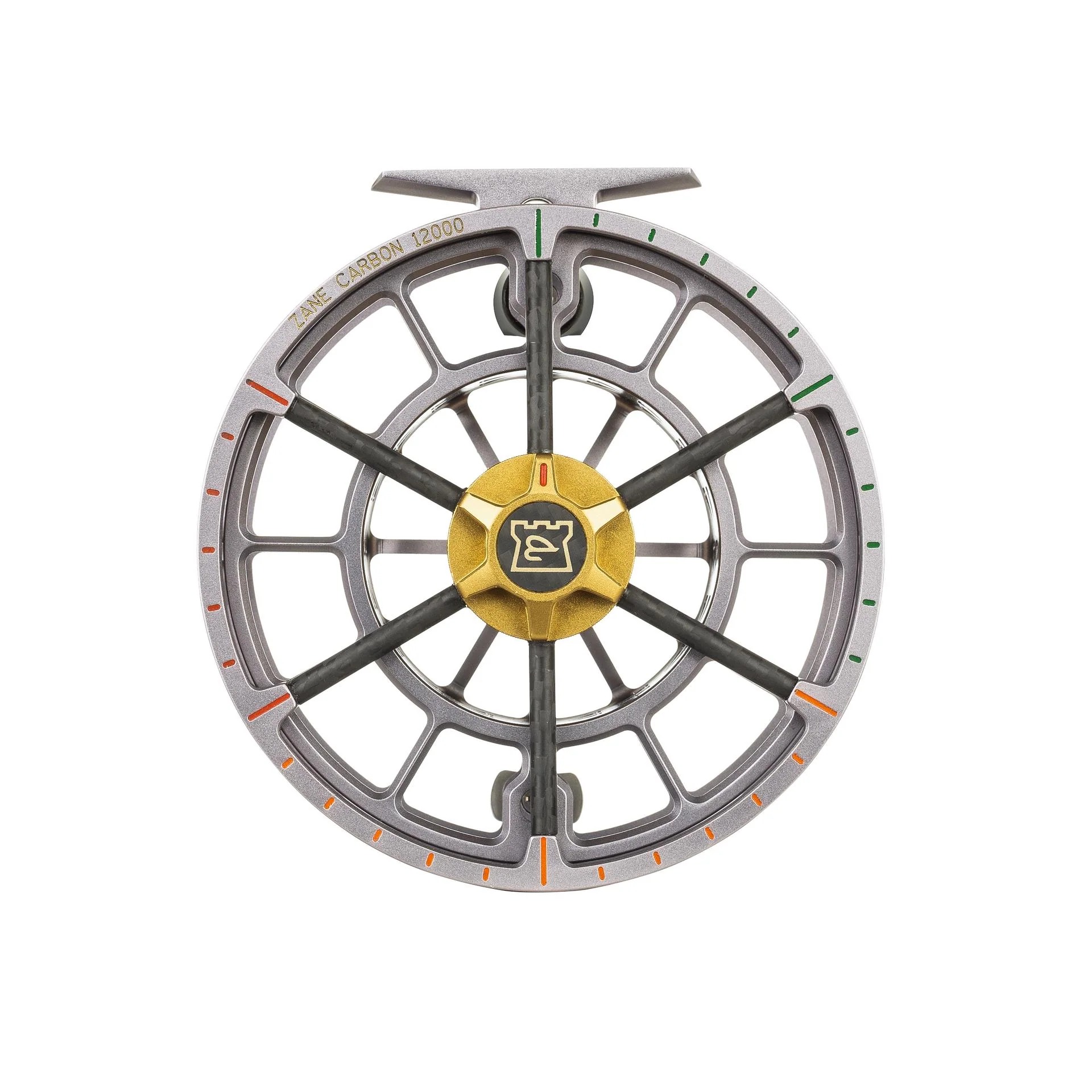 Lightweight saltwater fly reel large arbor Hardy Zane Carbon spool and frame design