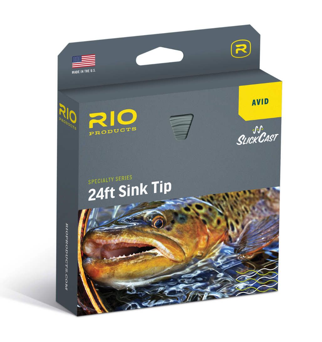 RIO Avid 24ft Sink Tip Fly Line Box