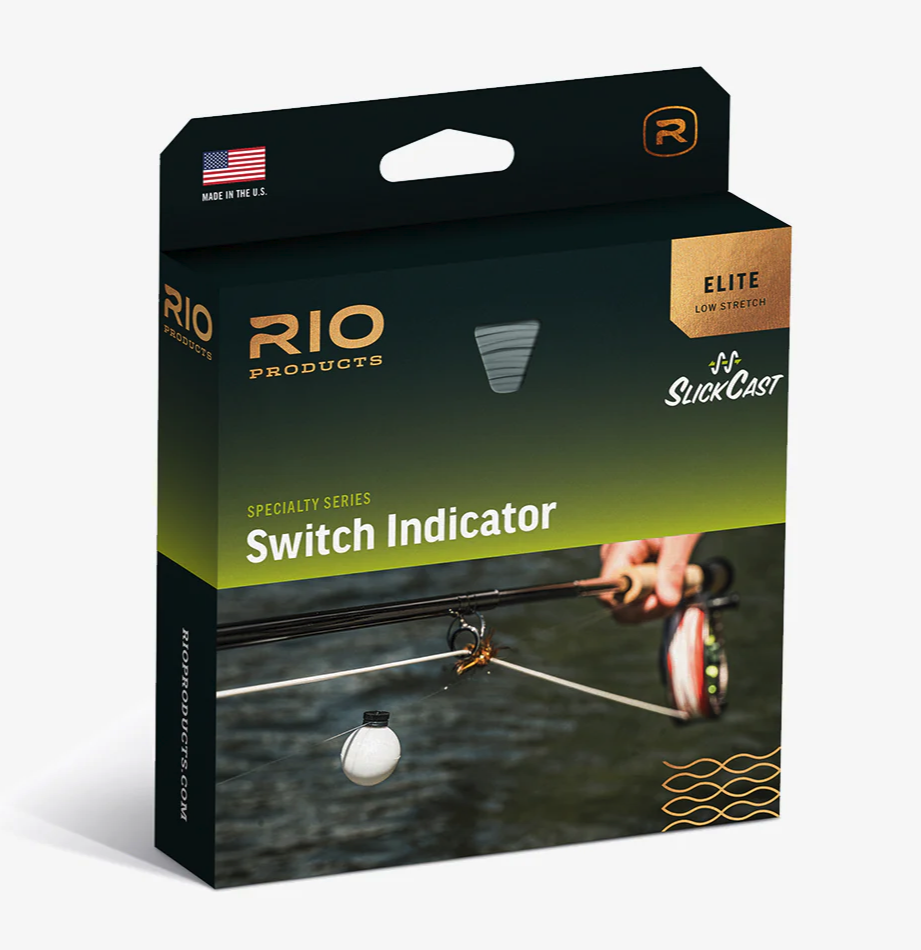 RIO Elite Switch Indicator Fly Line For Fly Fishing  with strike indicators in rivers.