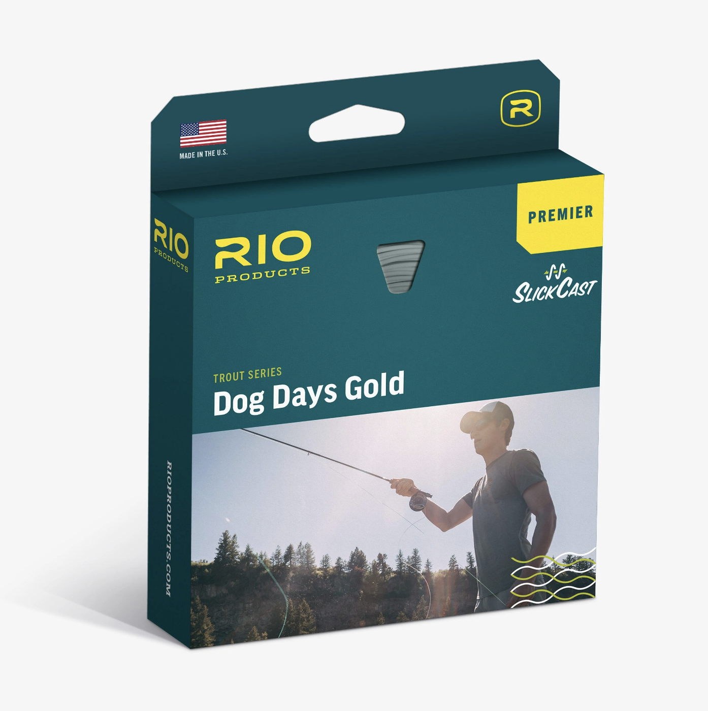 RIO Premier Dog Days Gold Fly Line Box