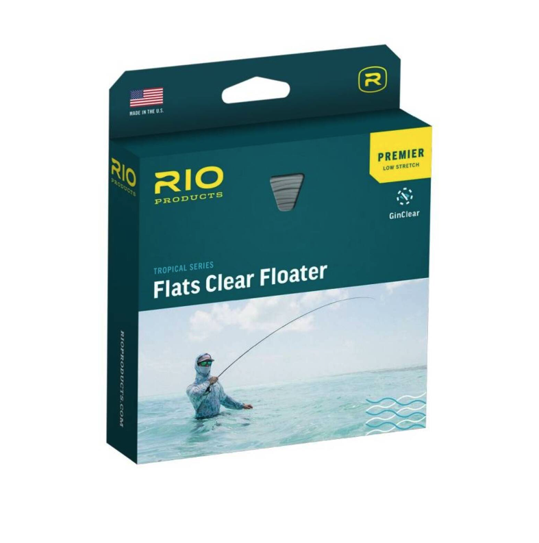 RIO Premier Flats Clear Floater Fly Line for ultimate stealth in saltwater flats fly fishing