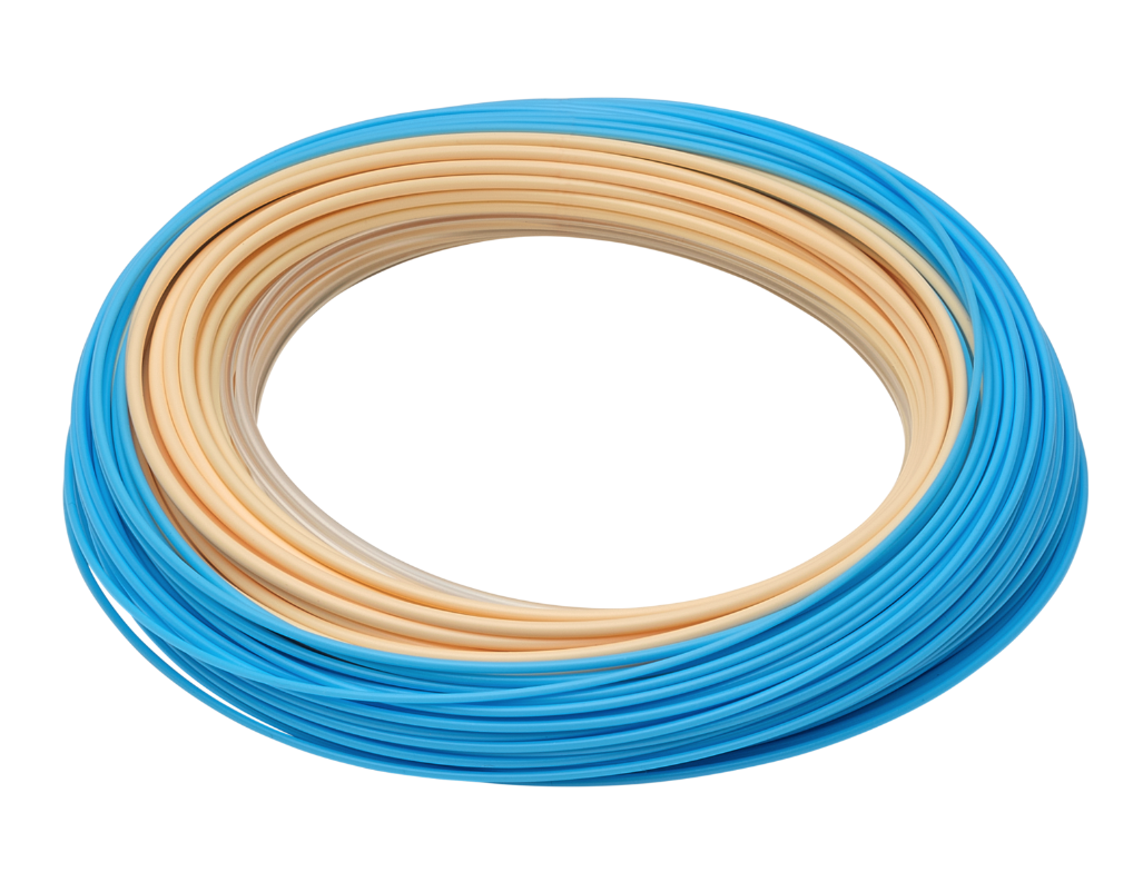 Innovative clear floating fly line by RIO, designed for precision casting on saltwater flats
