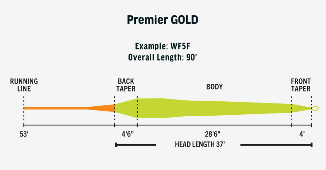 Buy RIO trout all around fly lines online.