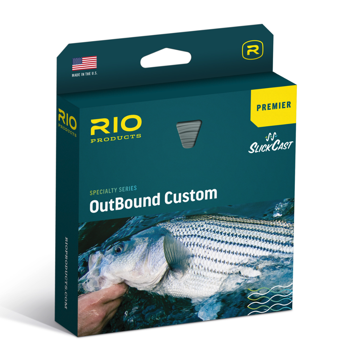 RIO Premier Outbound Custom Fly Line is a far casting and fast sinking fly line to get flies down quickly.