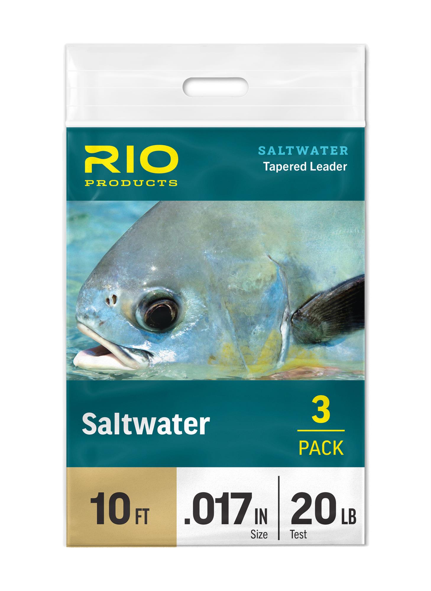 RIO 10' Saltwater Leader 3 Pack  Buy RIO Saltwater Leaders For