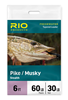 RIO Pike Musky Fly Fishing Leader Stealth